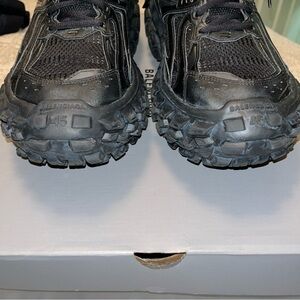 Balenciaga defender 45 Black Men's Trail Runner Sneakers